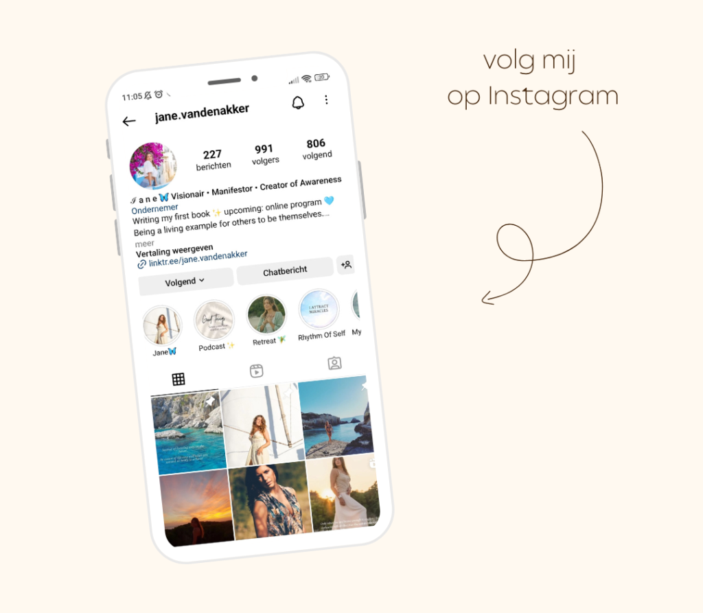 volg mij op instagram